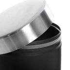 Black Enamel Tea, Coffee and Sugar Set, view 2
