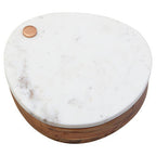 Marble and Wood Cheese Knife Set, image 3