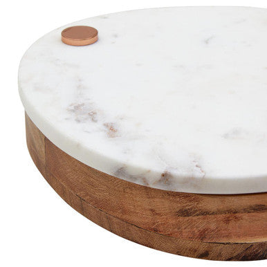 Marble and Wood Cheese Knife Set, image 4