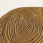Brass Clover Side Table