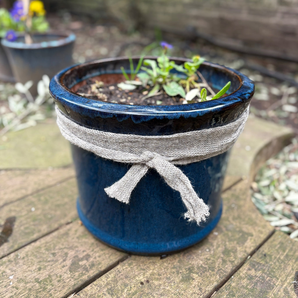 Wool Pot Scarf, Natural Slug and Snail Barrier (5m), view 2