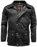 The Barker Antique Wax Jacket, view 3