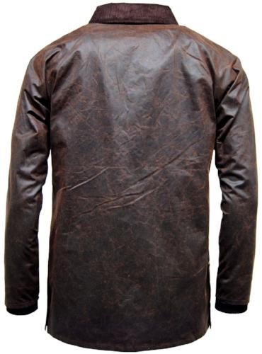 The Barker Antique Wax Jacket, view 4