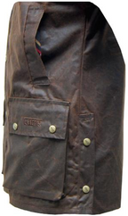 The Barker Antique Wax Jacket, view 7