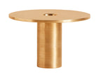 Eclipse Solid Brass Candle Holder