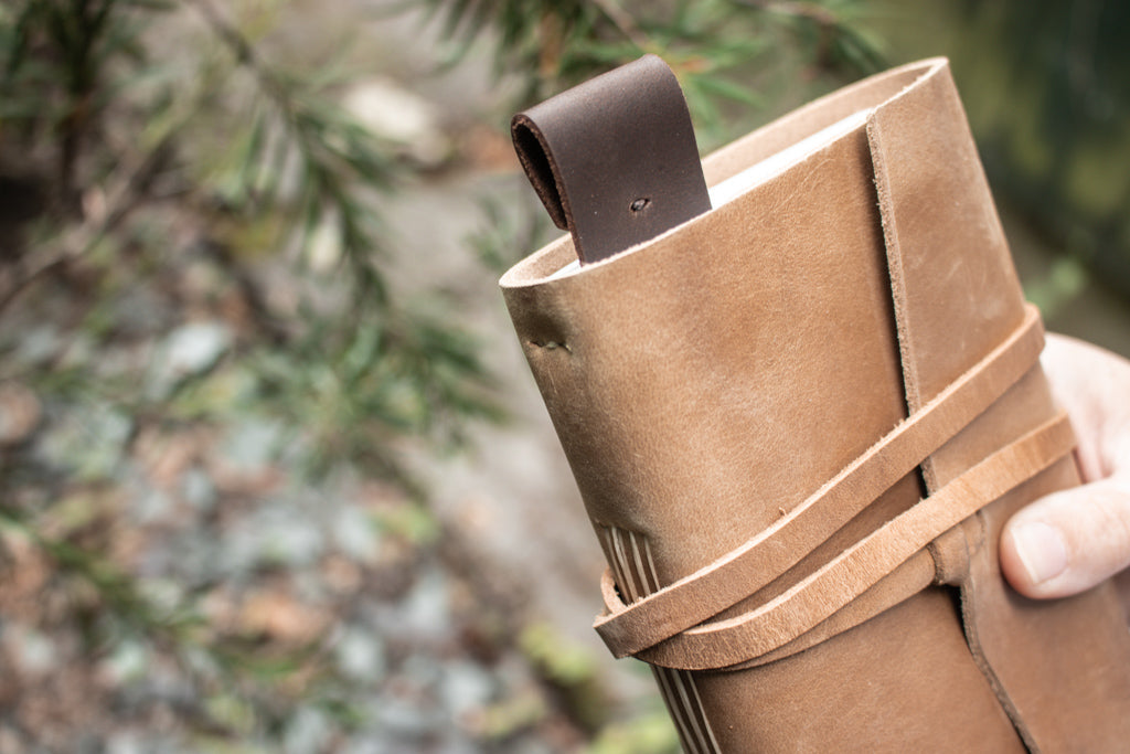 Engraved Leather Bookmarks