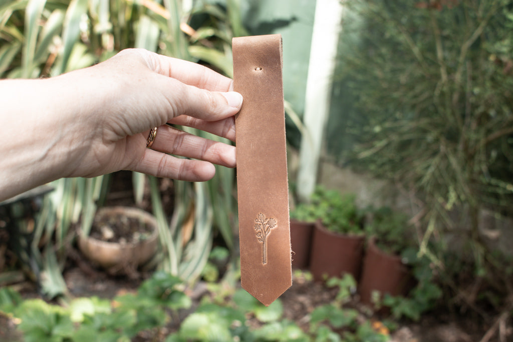 Engraved Leather Bookmarks