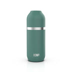 Green insulated flask and mug, 700ml