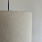 Natural Linen Drum Lampshade