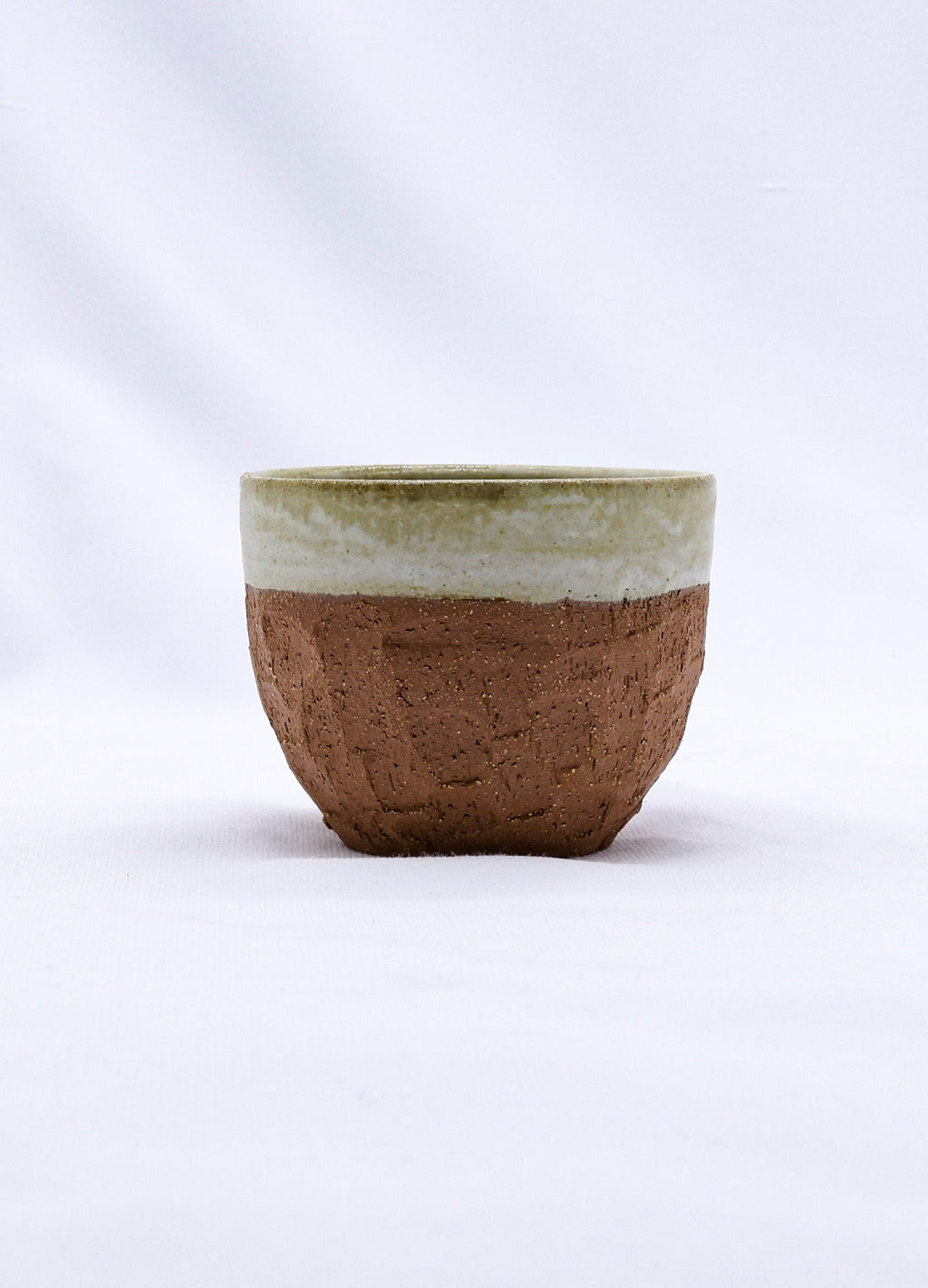 Handmade Stoneware Mug, Oatmeal