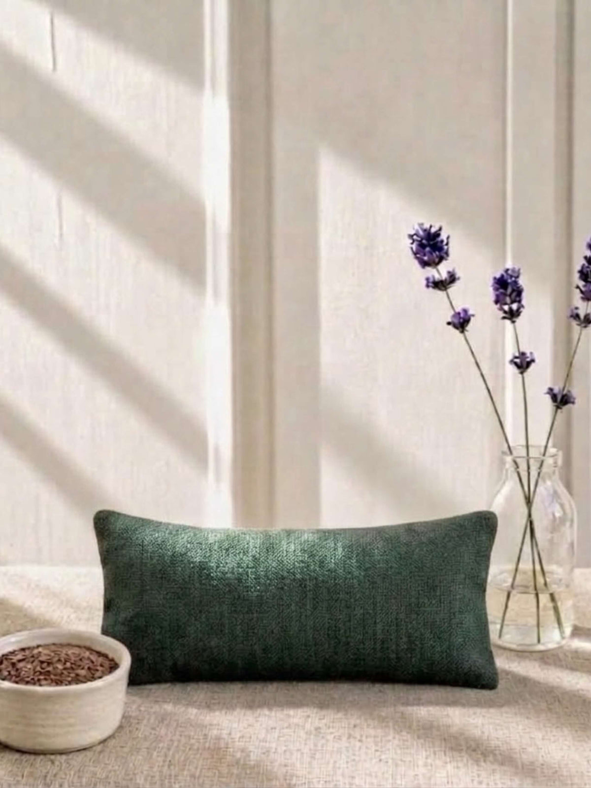 Linen and Lavender Eye Pillow