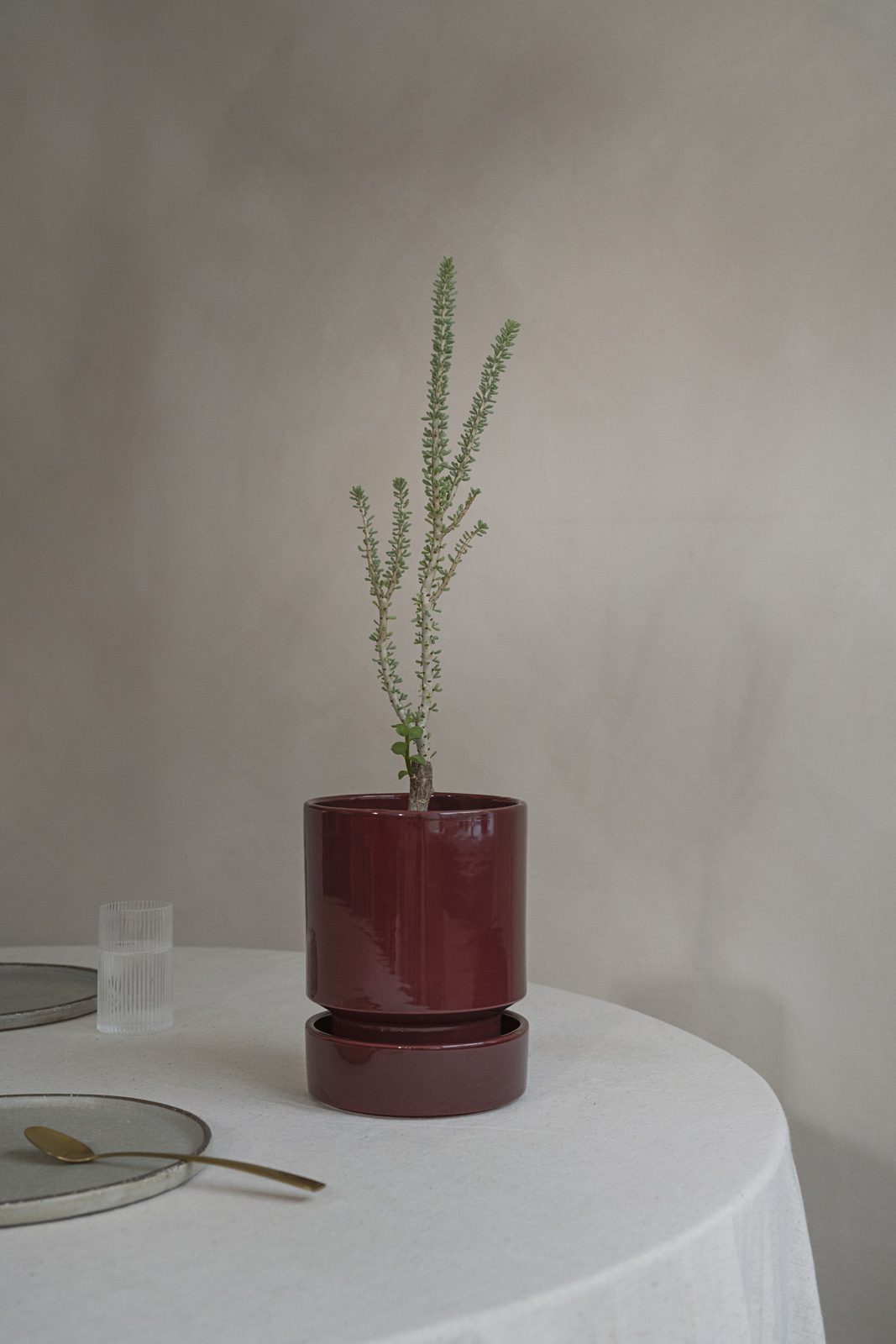 Hoff Glazed Plant Pot