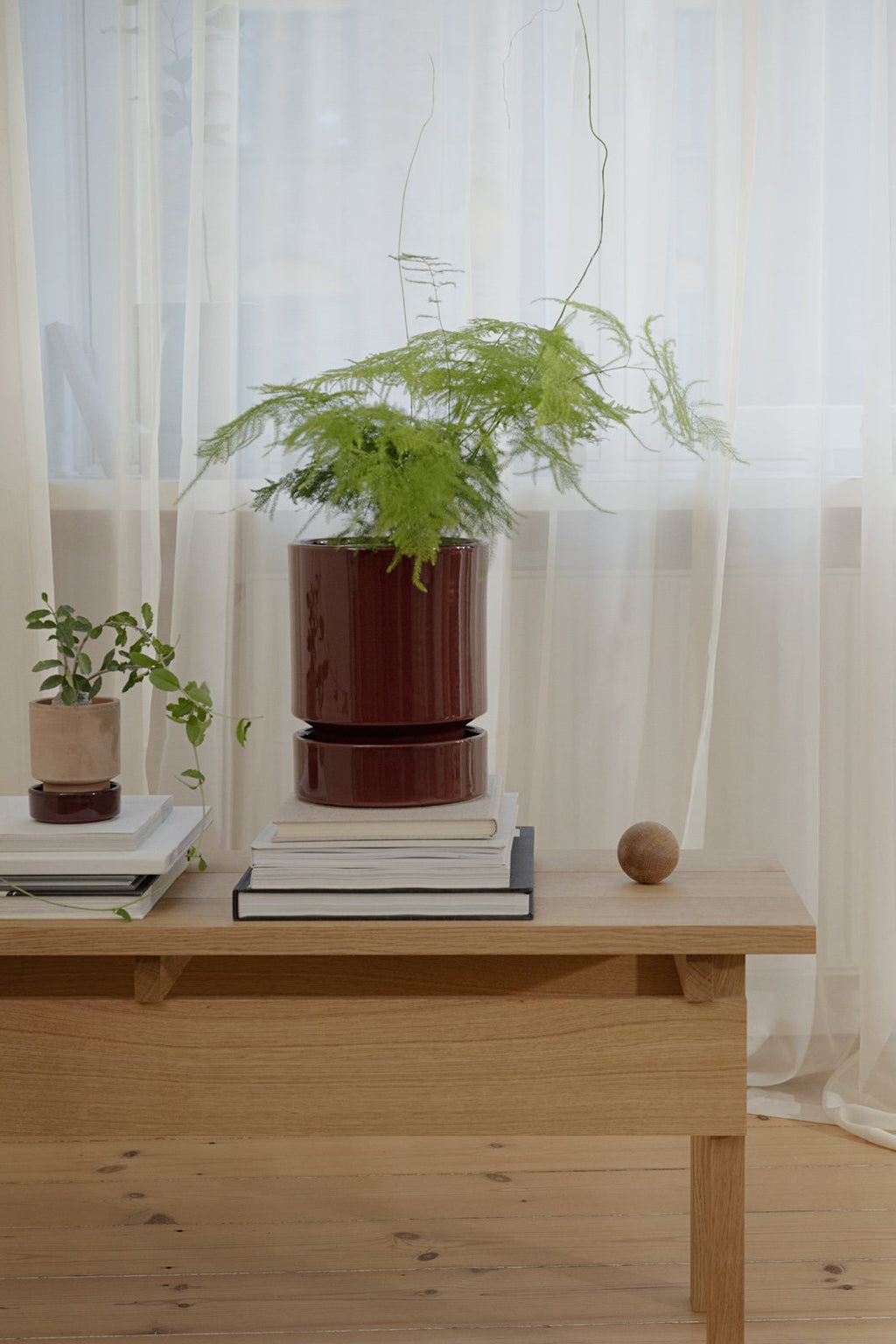 Hoff Glazed Plant Pot