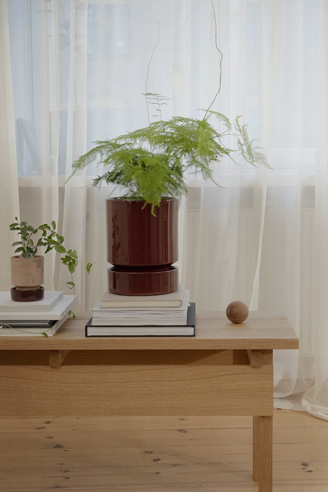 Hoff Glazed Plant Pot