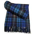 Buchanan Blue Recycled Wool Tartan Blanket