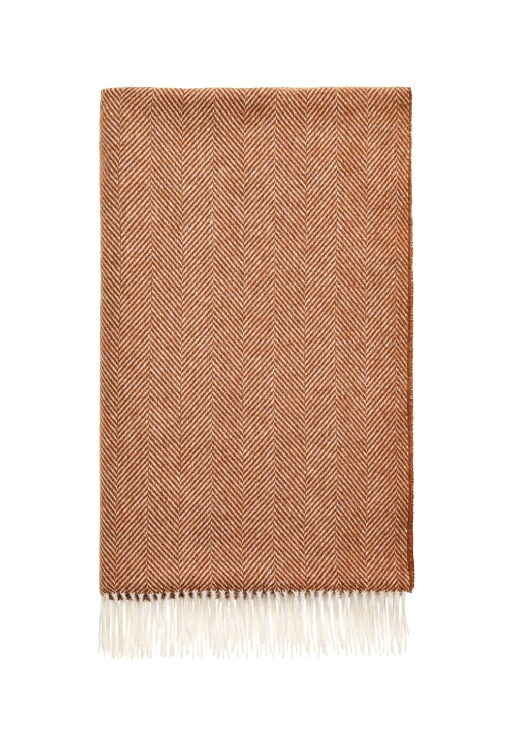 Harriet's Amber British Merino Wool Throw