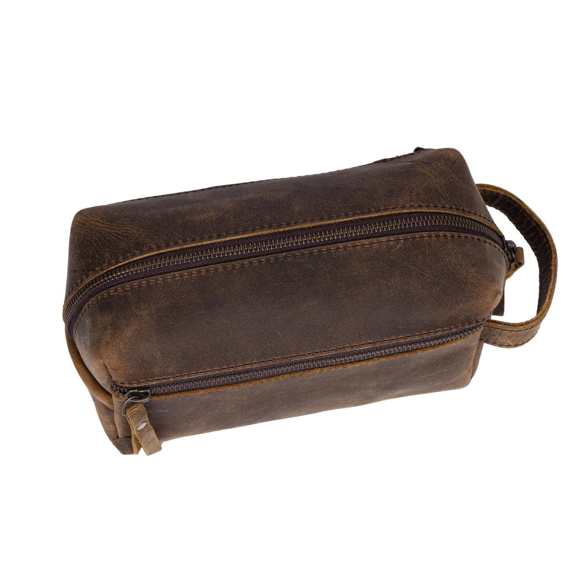 Buffalo Leather Wash Bag