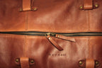 Large Leather Duffel Bag