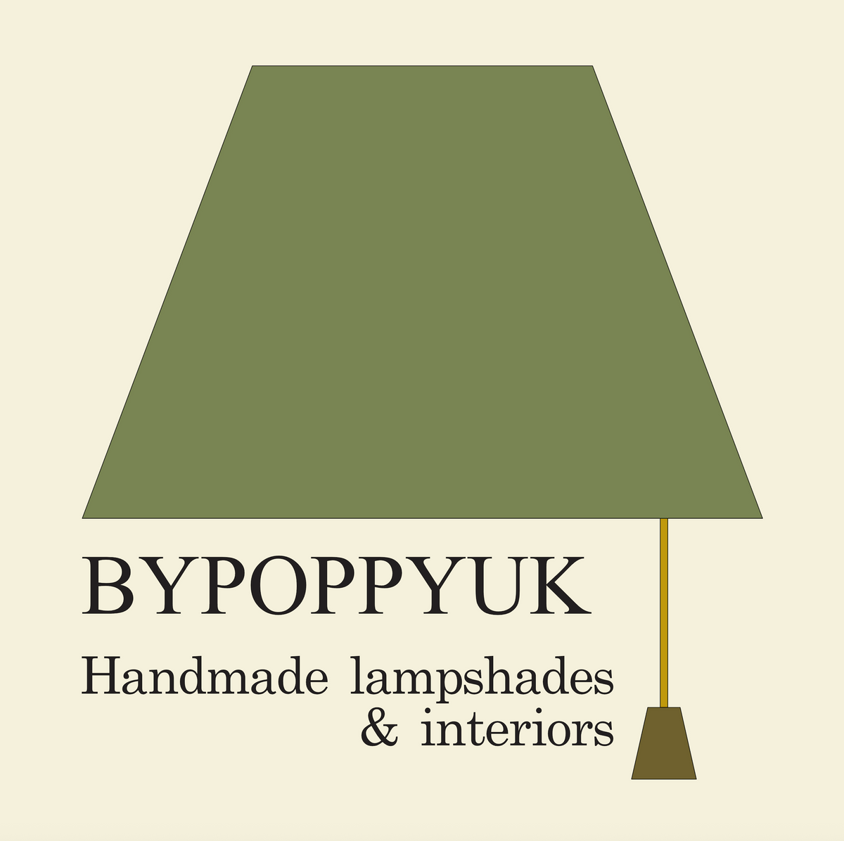 Off White Linen Drum Lampshade