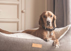 Lincoln herringbone tweed bolster dog bed, view 2