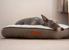 Lincoln herringbone tweed donut dog bed, view 2