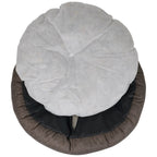 Lincoln herringbone tweed donut dog bed, view 9