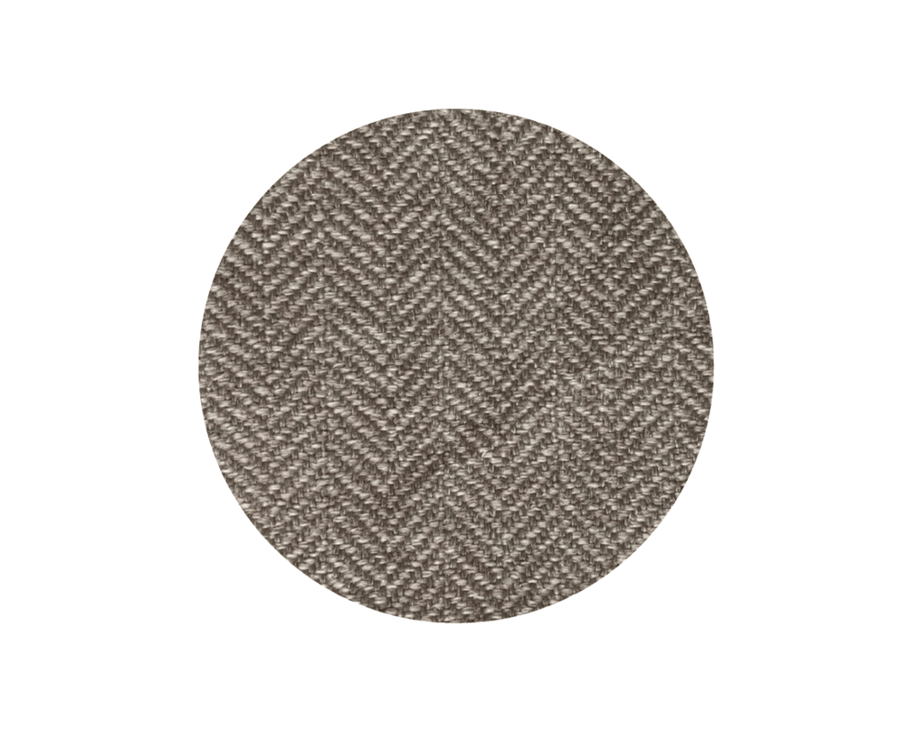 Lincoln brown herringbone tweed pillow dog bed, view 10