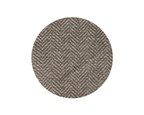 Lincoln brown herringbone tweed pillow dog bed, view 10