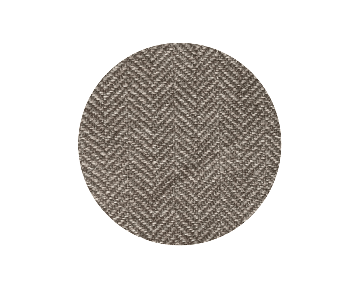 Lincoln brown herringbone tweed pillow dog bed, view 10