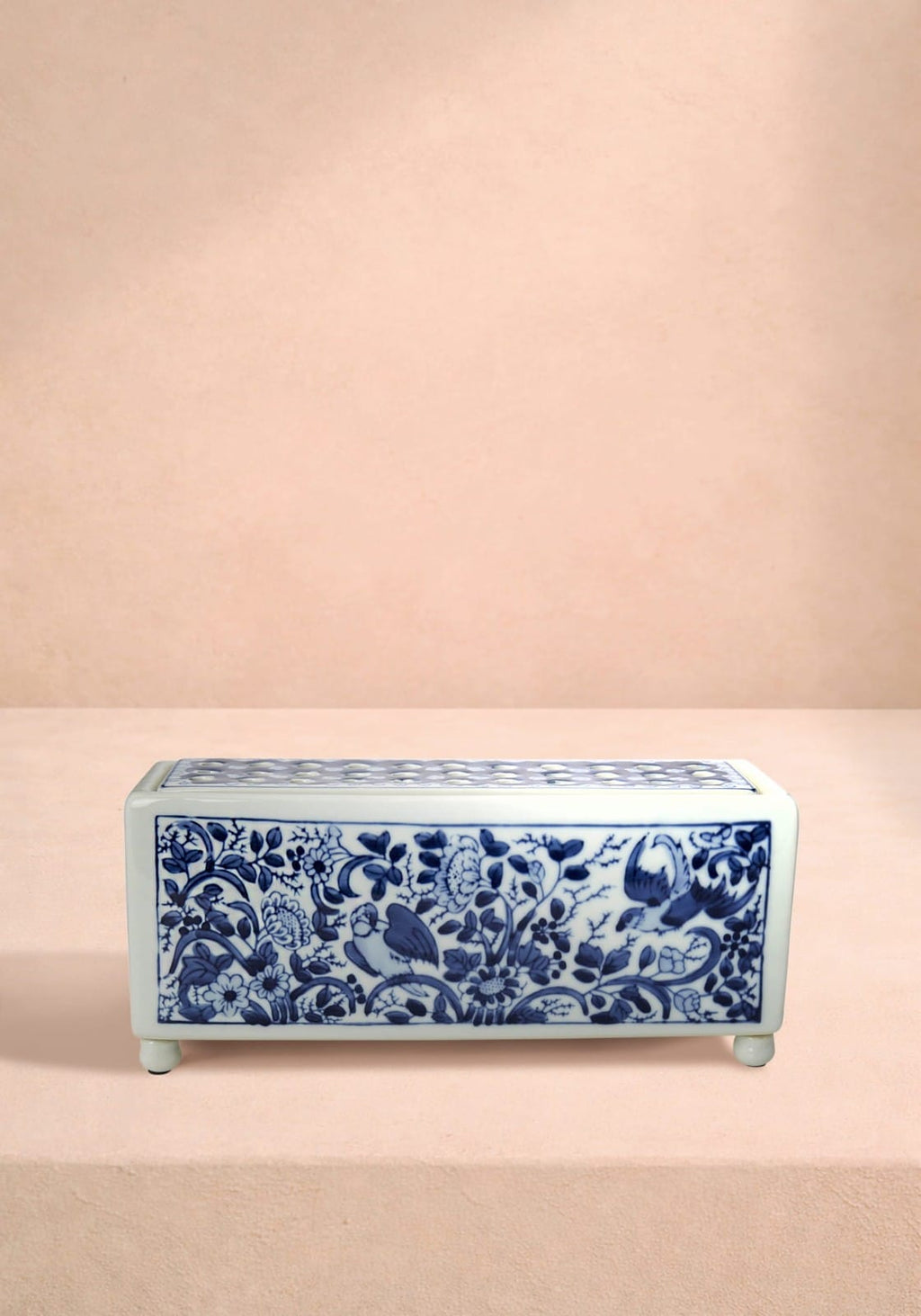 Delft Tulipière Rectangle Vase